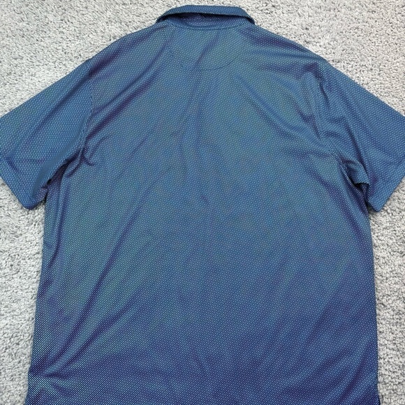Walter Hagen Shirt Mens XXL Golf Polo Short Sleeve Vibrant Bold Bright Blue - Picture 3 of 5